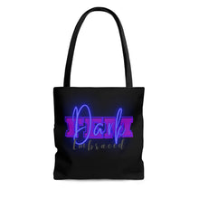 Load image into Gallery viewer, "Dark FEM Embraced" AOP Tote Bag