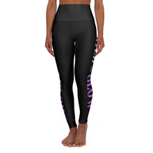 Load image into Gallery viewer, "Watch me as I GLOW" High Waisted Yoga Leggings