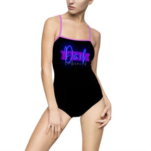 Load image into Gallery viewer, "Dark FEM Embraced" Women's One-piece Swimsuit