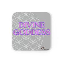 Load image into Gallery viewer, "Divine Goddess" Corkwood Coaster Set