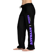 Load image into Gallery viewer, "I Don't Chase, I Attract" Women's Pajama Pants (AOP)