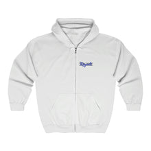 Load image into Gallery viewer, "DM Royals" Unisex Heavy Blend™ Full Zip Hooded Sweatshirt