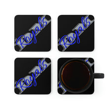 Load image into Gallery viewer, 'DM Royals" Corkwood Coaster Set