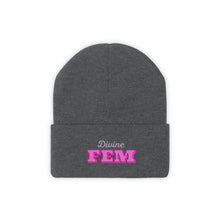 Load image into Gallery viewer, "Divine FEM" Knit Beanie