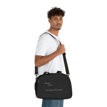 Load image into Gallery viewer, "I Don't Chase, I Attract" Fitness Handbag