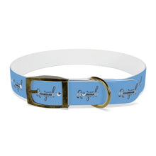 Load image into Gallery viewer, "Guardian Angel" Dog Collar (Blue)