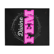 Load image into Gallery viewer, "Divine FEM" Plush Fleece Blanket