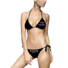 Load image into Gallery viewer, "Watch me as I GLOW" Women's Bikini Swimsuit