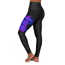 Load image into Gallery viewer, "Dark FEM Embraced" High Waisted Yoga Leggings