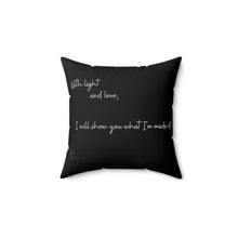 Load image into Gallery viewer, "DF Royals" Faux Suede Square Pillow