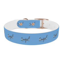 Load image into Gallery viewer, "Guardian Angel" Dog Collar (Blue)