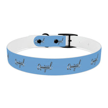 Load image into Gallery viewer, "Guardian Angel" Dog Collar (Blue)