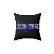 Load image into Gallery viewer, "DM Royals" Faux Suede Square Pillow