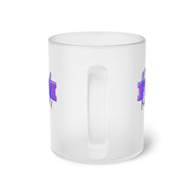 Load image into Gallery viewer, "Dark FEM Embraced" Frosted Glass Mug