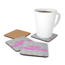Load image into Gallery viewer, "High Priestess" Corkwood Coaster Set