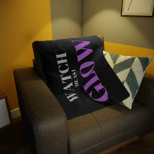 Load image into Gallery viewer, "Watch me as I GLOW" Plush Fleece Blanket