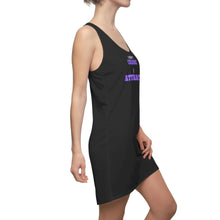 Load image into Gallery viewer, "I Don't Chase, I Attract" Women's Cut & Sew Racerback Dress