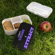 Load image into Gallery viewer, "I Don't Chase, I Attract" Bento Lunch Box