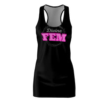 Load image into Gallery viewer, "Divine FEM" Women's Cut & Sew Racerback Dress