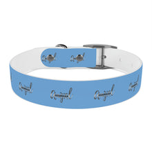 Load image into Gallery viewer, "Guardian Angel" Dog Collar (Blue)