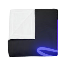Load image into Gallery viewer, "Dark FEM Embraced" Plush Fleece Blanket
