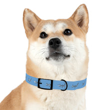 Load image into Gallery viewer, "Guardian Angel" Dog Collar (Blue)
