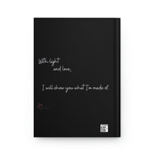 Load image into Gallery viewer, "Dark FEM Embraced" Hardcover Journal Matte