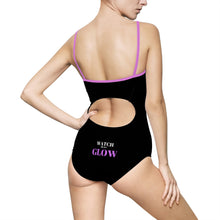 Load image into Gallery viewer, "Watch me as I GLOW" Women's One-piece Swimsuit