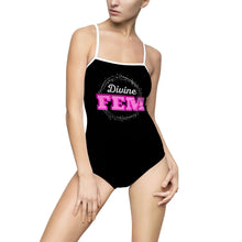 Load image into Gallery viewer, "Divine FEM" Women's One-piece Swimsuit