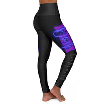 Load image into Gallery viewer, "Dark FEM Embraced" High Waisted Yoga Leggings