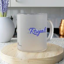 Load image into Gallery viewer, "DM Royals" Frosted Glass Mug