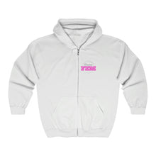 Load image into Gallery viewer, "Divine FEM" Unisex Heavy Blend™ Full Zip Hooded Sweatshirt