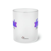 Load image into Gallery viewer, "Dark FEM Embraced" Frosted Glass Mug