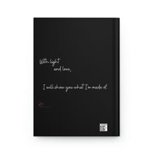 Load image into Gallery viewer, "Dark FEM Embraced" Hardcover Journal Matte
