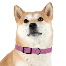 Load image into Gallery viewer, "Guardian Angel" Dog Collar (Pink)