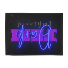 Load image into Gallery viewer, "Dark FEM Embraced" Plush Fleece Blanket