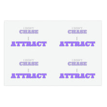 Load image into Gallery viewer, "I Don't Chase, I Attract" Sticker Sheets