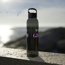 Load image into Gallery viewer, "Watch me as I GLOW" Sky Water Bottle