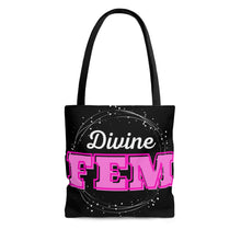 Load image into Gallery viewer, "Divine FEM" AOP Tote Bag