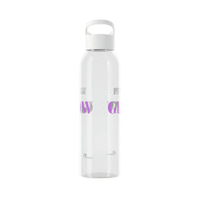 Load image into Gallery viewer, "Watch me as I GLOW" Sky Water Bottle