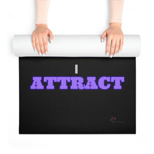 Load image into Gallery viewer, "I Don't Chase, I Attract" Foam Yoga Mat