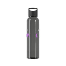 Load image into Gallery viewer, "Watch me as I GLOW" Sky Water Bottle