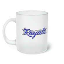 Load image into Gallery viewer, "DM Royals" Frosted Glass Mug