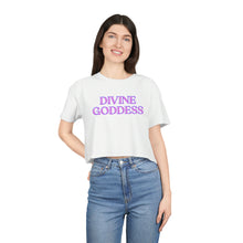 Load image into Gallery viewer, "Divine Goddess Reload" Women's Crop Tee