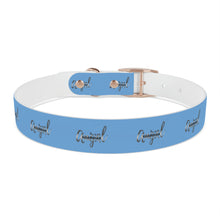 Load image into Gallery viewer, "Guardian Angel" Dog Collar (Blue)