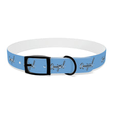 Load image into Gallery viewer, "Guardian Angel" Dog Collar (Blue)