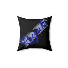Load image into Gallery viewer, "DF Royals" Faux Suede Square Pillow