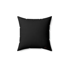 Load image into Gallery viewer, "Dark FEM Embraced" Faux Suede Square Pillow