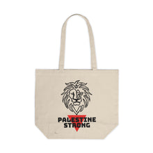 Load image into Gallery viewer, Palestine Strong Canvas Shopping Tote
