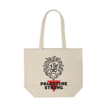 Load image into Gallery viewer, Palestine Strong Canvas Shopping Tote
